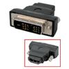 Adattatore hdmi pcaudio add002 maschio dvi/hdmi femmina in pvc/gold
